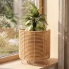Vaso da Terra Rotondo - Stile Boho - 28 CM - Laers image 7