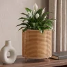 Vaso da Terra Rotondo - Stile Boho - 28 CM - Laers image 7