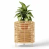 Vaso da Terra Rotondo - Stile Boho - 28 CM - Laers image 7