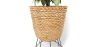 Vaso da Terra Rotondo - Stile Boho - 46 CM - Firna image 7