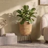 Vaso da Terra Rotondo - Stile Boho - 46 CM - Firna image 7