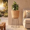 Vaso da Terra Rotondo - Stile Boho - 65 CM - Firna image 7
