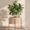 Vaso da Terra Rotondo - Stile Boho - Fusión image 7
