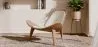 Poltrona - Poltrona scandinava - Rivestimento in Boucle - Lucy image 7