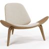 Poltrona - Poltrona scandinava - Rivestimento in Boucle - Lucy image 7