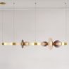 Lampadario a sospensione in cristallo - LED - Singlen 120 CM image 7