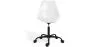 Sedia da ufficio con ruote - Sedia girevole per scrivania - Struttura nera Tulip image 7