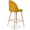 Sgabello imbottito in tessuto - Design scandinavo - 66cm - Evelyne image 7
