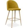 Sgabello imbottito in tessuto - Design scandinavo - 66cm - Evelyne image 7