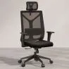 Sedia da ufficio ergonomica con ruote e braccioli - Pebbles image 7