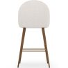 Sgabello rivestito in tessuto bouclé - Design scandinavo - 66cm - Evelyne image 7