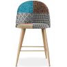 Sgabello Imbottito in Patchwork - Stile Scandinavo - 66cm -  Evelyne  image 7