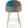 Sgabello Imbottito in Patchwork - Stile Scandinavo - 66cm -  Evelyne  image 7