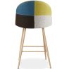 Sgabello Imbottito in Patchwork - Stile Scandinavo - 66cm - Evelyne image 7