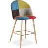 Sgabello Imbottito in Patchwork - Stile Scandinavo - 66cm - Evelyne image 7