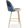 Sgabello Imbottito in Patchwork - Stile Scandinavo - 66cm - Evelyne image 7
