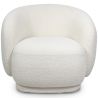 Poltrona Imbottita in Tessuto Bouclé - Design Curvo - Drisela image 7