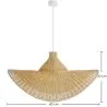 Lampada da Soffitto in Rattan - Stile Boho Bali - Sona image 7