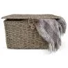 Cesto in Fibra Naturale con Coperchio - 40x30CM - Baulera image 7