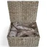 Cesto in Fibra Naturale con Coperchio - 40x30CM - Baulera image 7