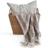 Cesto in Rattan con Manici - 45x35CM - Luisa image 7