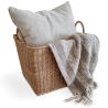 Cesto in Rattan con Manici - 45x35CM - Luisa image 7