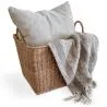 Cesto in Rattan con Manici - 45x35CM - Luisa image 7