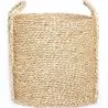 Cesto in Fibre Naturali con Manici - 30x30CM - Taral image 7