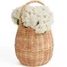 Cesto in rattan con manico - 33x22CM - Vernu image 7