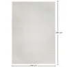 Grande Tappeto dal Design Contemporaneo e Moderno - Beige (290x200 cm) - Meryland image 7