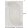 Grande Tappeto dal Design Contemporaneo e Moderno - Beige (290x200 cm) - Buka image 7