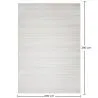 Grande Tappeto dal Design Contemporaneo e Moderno - Beige (290x200 cm) - Traney image 7