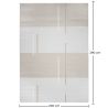 Grande Tappeto dal Design Contemporaneo e Moderno - Beige (290x200 cm) - Fune image 7