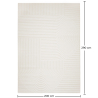 Grande Tappeto dal Design Contemporaneo e Moderno - Beige (290x200 cm) - Vreis image 7