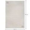 Grande Tappeto dal Design Contemporaneo e Moderno - Beige (290x200 cm) - Cyru image 7