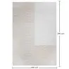 Grande Tappeto dal Design Contemporaneo e Moderno - Beige (290x200 cm) - Kirui image 7