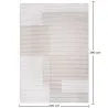 Grande Tappeto dal Design Contemporaneo e Moderno - Beige (290x200 cm) - Xasa image 7