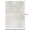 Grande Tappeto dal Design Contemporaneo e Moderno - Beige (290x200 cm) - Grut image 7