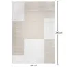 Grande Tappeto dal Design Contemporaneo e Moderno - Beige (290x200 cm) - Layra image 7