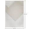 Grande Tappeto dal Design Contemporaneo e Moderno - Beige (290x200 cm) - Escara image 7