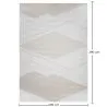 Grande Tappeto dal Design Contemporaneo e Moderno - Beige (290x200 cm) - Utana image 7