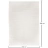 Grande Tappeto dal Design Contemporaneo e Moderno - Beige (290x200 cm) - Dubisa image 7