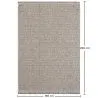 Grande Tappeto di Design Contemporaneo e Moderno - Beige (190x290 cm) - Harbor image 7