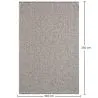 Grande tappeto dal design contemporaneo e moderno - Beige (160x230 cm) - Ware image 7