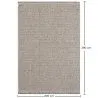 Grande Tappeto di Design Contemporaneo e Moderno - Beige (200x290 cm) - Harbor image 7
