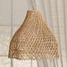 Lampada a Sospensione in Rattan Stile Boho - Rodric image 7