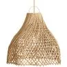 Lampada a Sospensione in Rattan Stile Boho - Rodric image 7