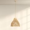 Lampada a Sospensione in Rattan Stile Boho - Rodric image 7