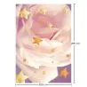 Grande Tappeto per Bambini con Disegno Stella Floreale - Rosa (290x200 cm) - Alvi image 7