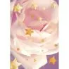Grande Tappeto per Bambini con Disegno Stella Floreale - Rosa (290x200 cm) - Alvi image 7